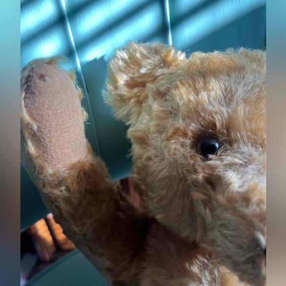 Antique Steiff Teddy Bear Blonde Mohair - Rare Excellent Condition - Picture 10 of 15